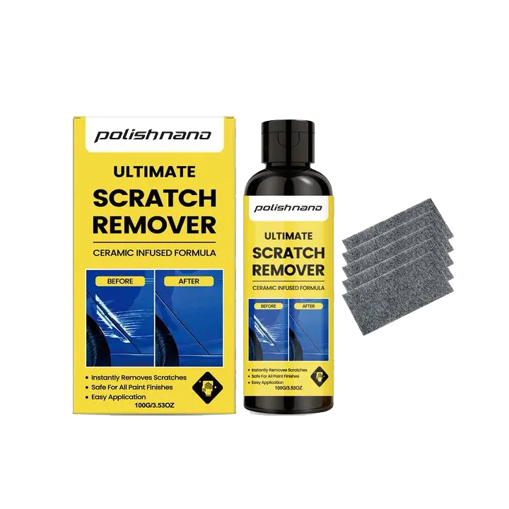PolishNano nano cloth for removing car scratches